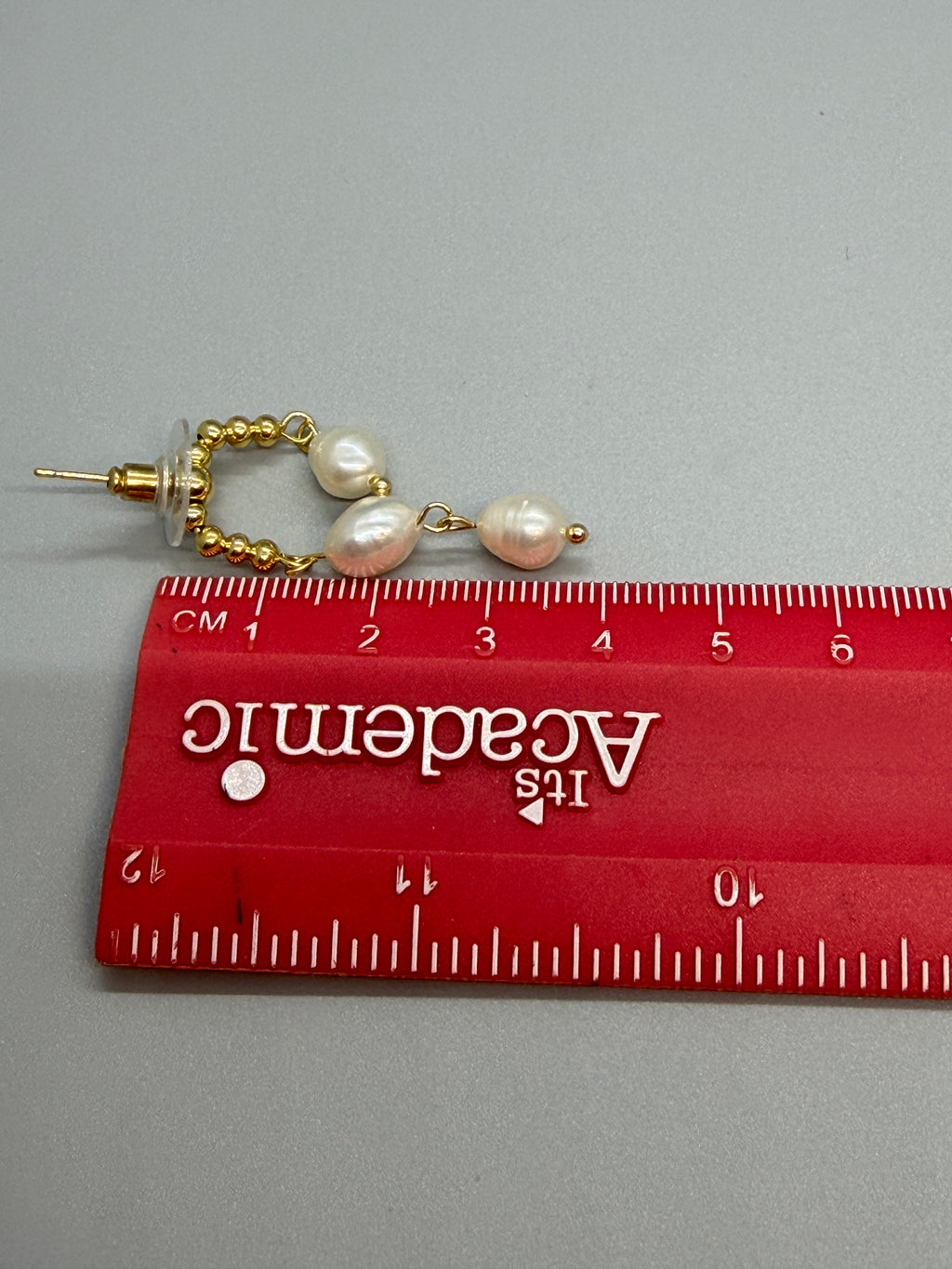 Freshwater Pearl Drop Earrings – Elegant Gold Pearl Dangle Earrings